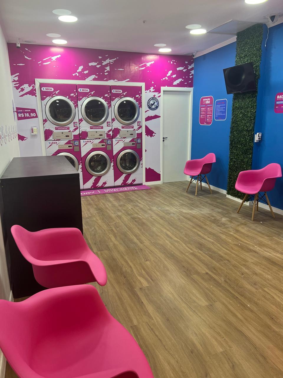 Interior Pink Laundry